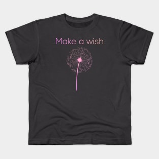 Make a wish dandelion Kids T-Shirt